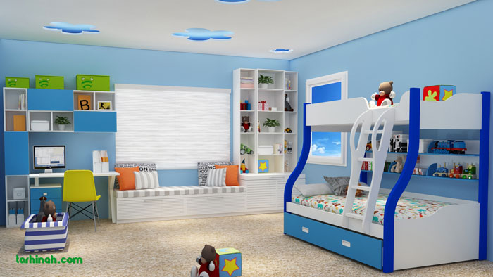 اتاق مشترک کودک