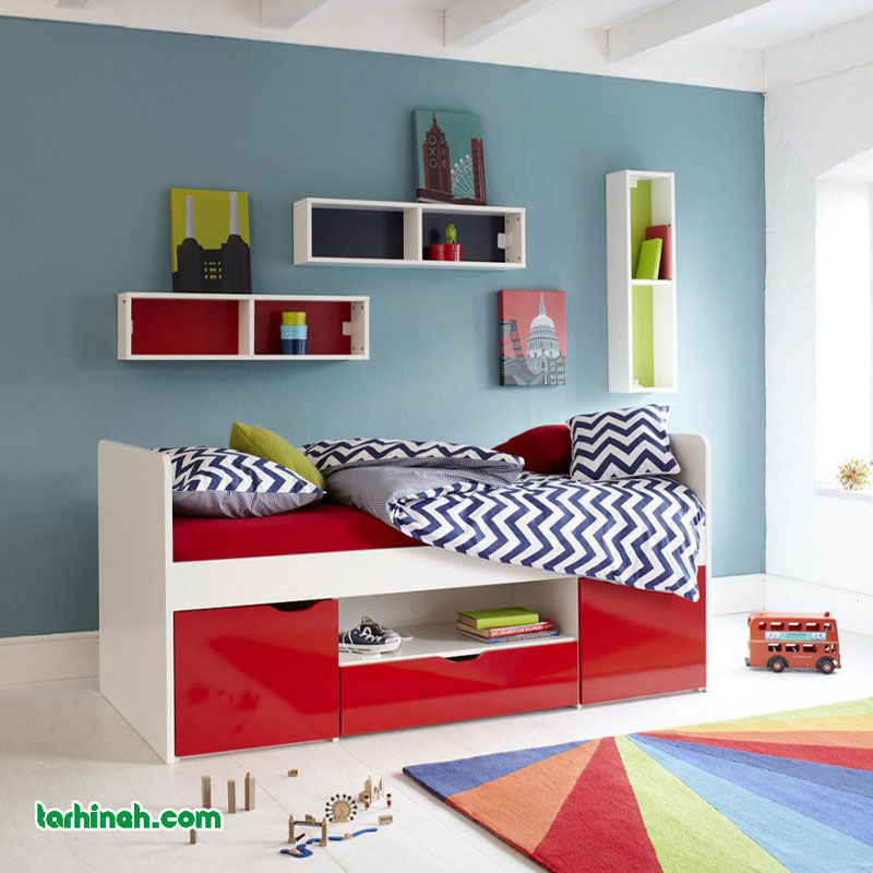 طراحی اتاق خواب پسرانه