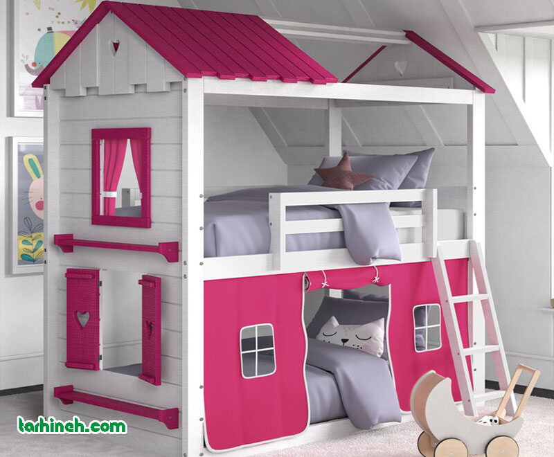 اتاق خواب دخترانه مشترک