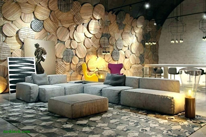 دکوراسیون پذیرایی بزرگ