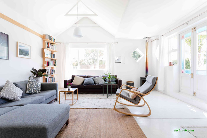 دکوراسیون پذیرایی بزرگ