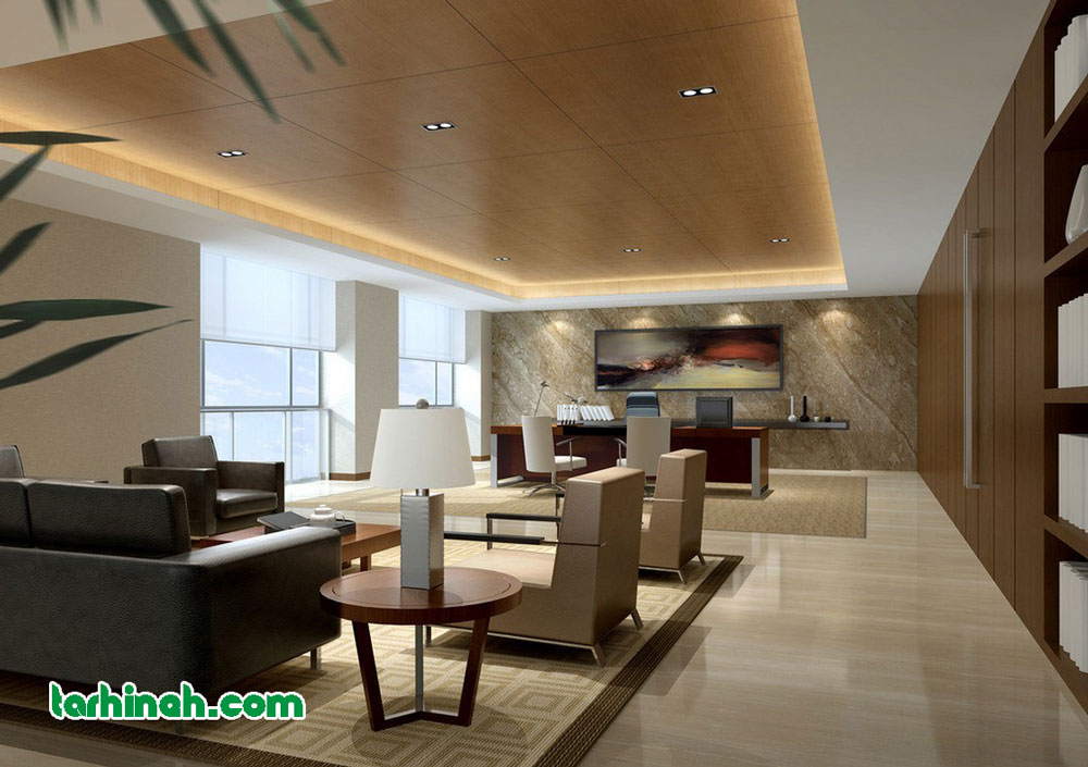 اتاق مدیریت بزرگ و مدرن