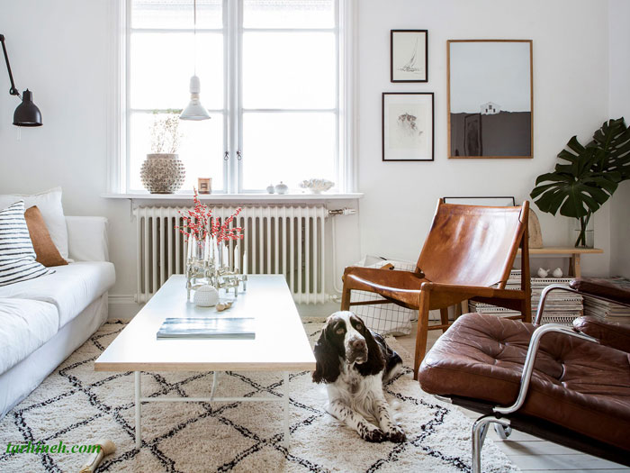 دکوراسیون پذیرایی کوچک ساده