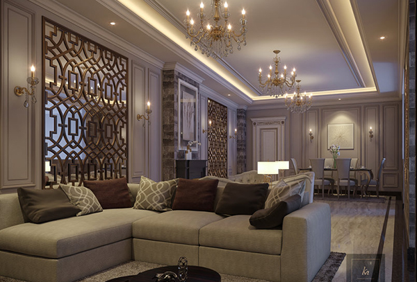 دکوراسیون پذیرایی کوچک 