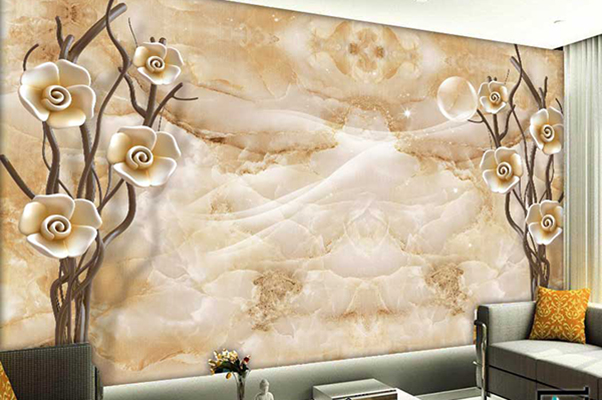 کاغذ دیواری طرح برجسته 