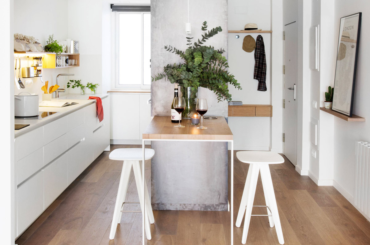 دکوراسیون آشپزخانه کوچک 