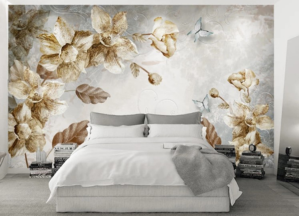 کاغذ دیواری طرح برجسته 