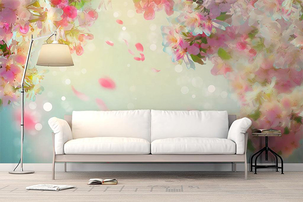 کاغذ دیواری آبرنگی 