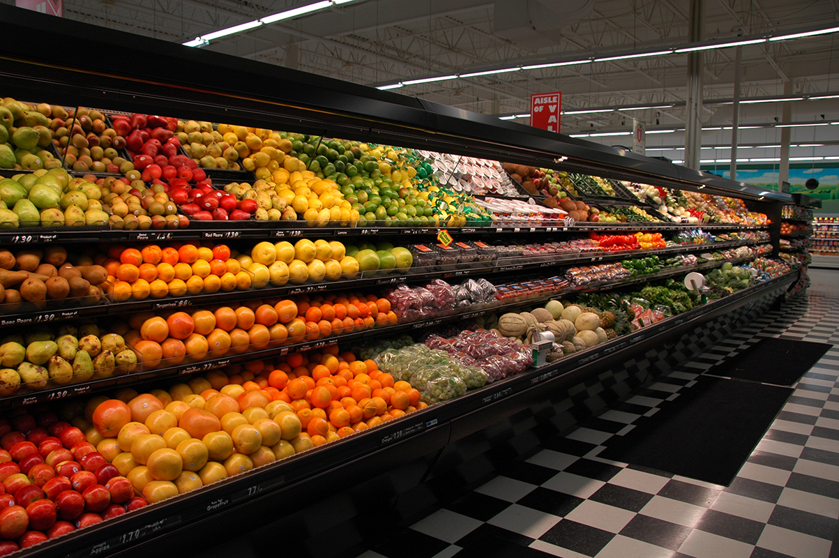 دکوراسیون سوپرمارکت