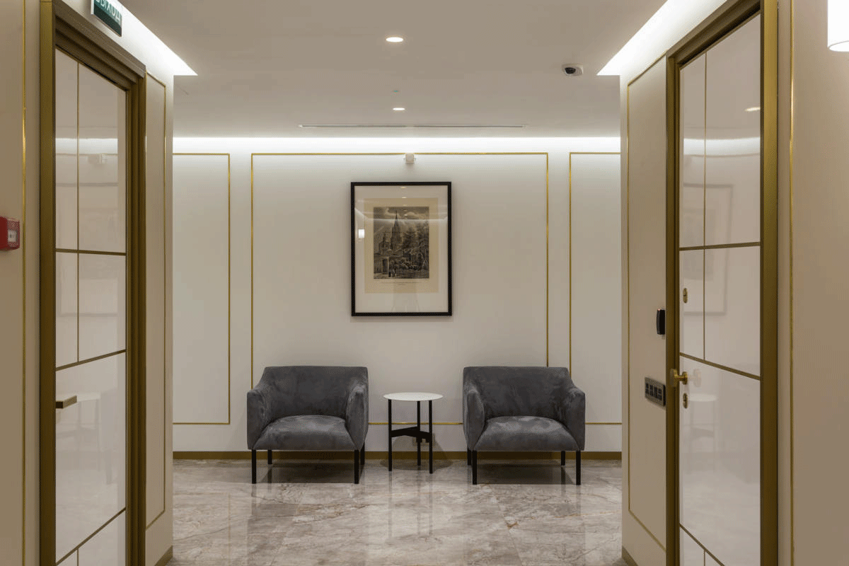 دکوراسیون اتاق انتظار مطب