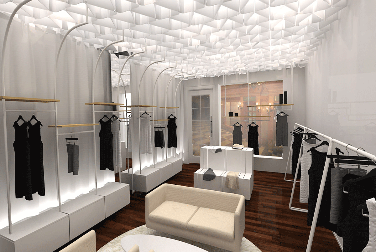 دکوراسیون پوشاک مغازه