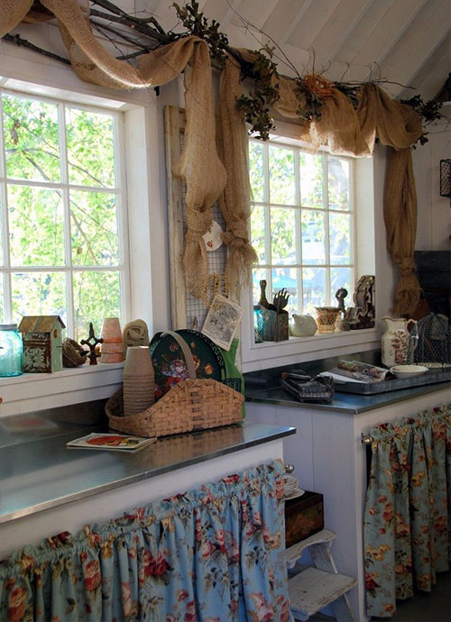 پرده آشپزخانه مدرن