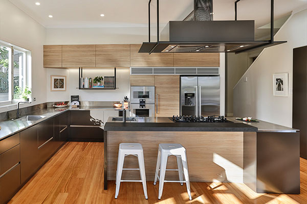 اپن آشپزخانه ام دی اف