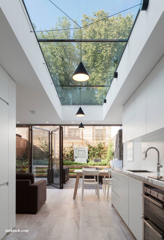 آسمان مجازی آشپزخانه طرح گل