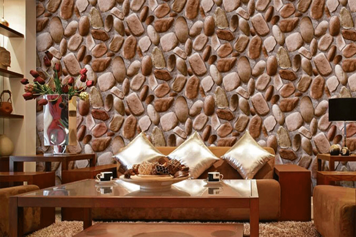  کاغذ دیواری طرح پی وی سی