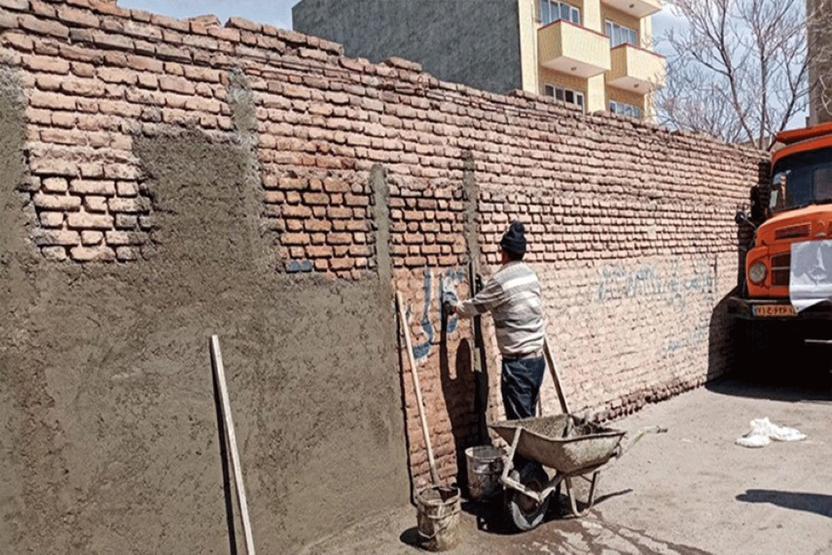 سیمان کاری ساختمان