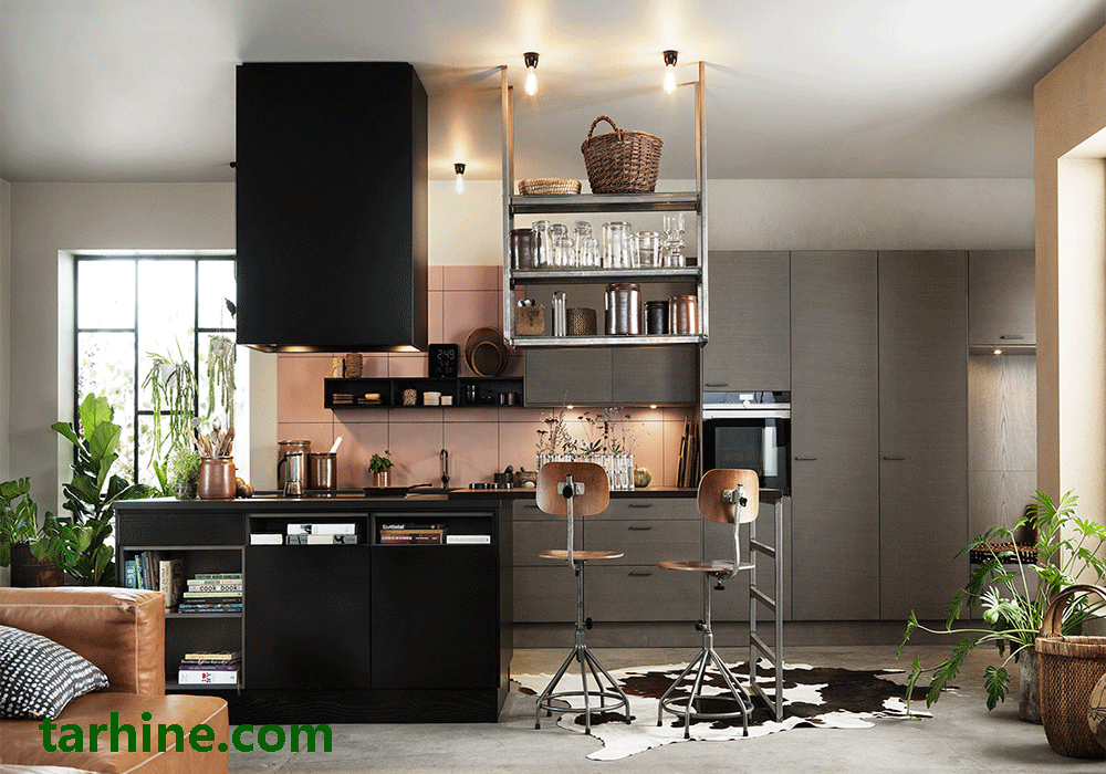 چوبی ، چرم قهوه ای 