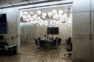 پارتیشن اداری تک جداره