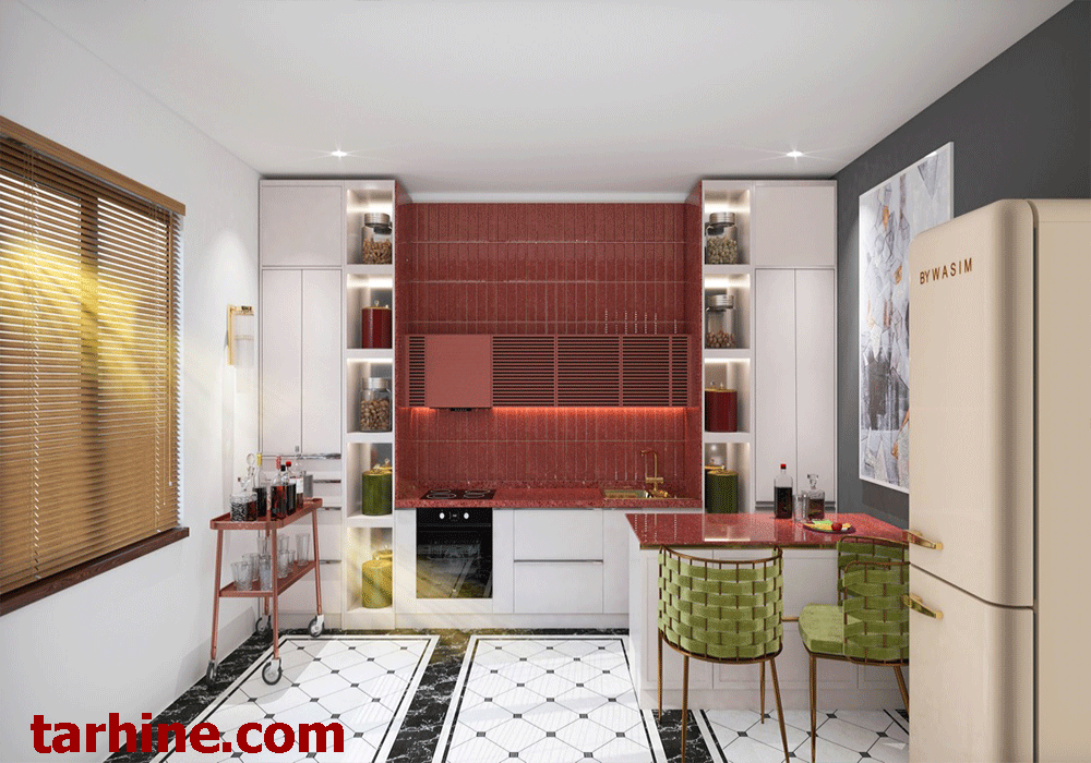 آشپزخانه قرمز
