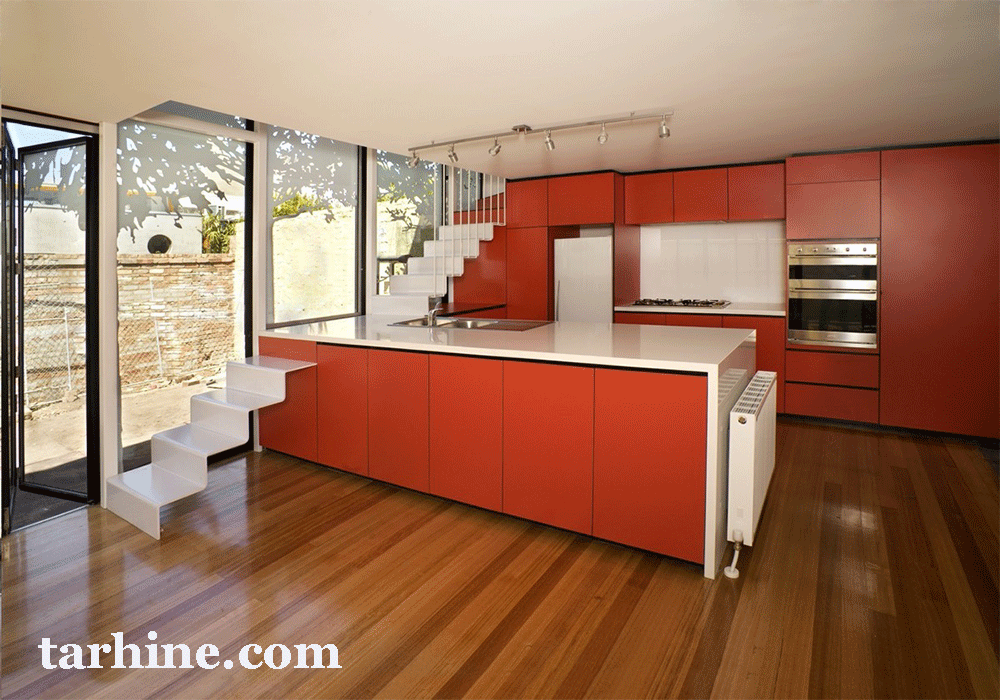 آشپزخانه قرمز