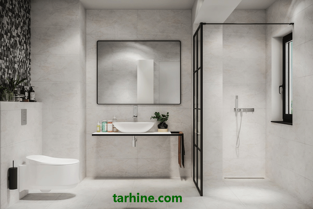 تعادل در زیبایی حمام