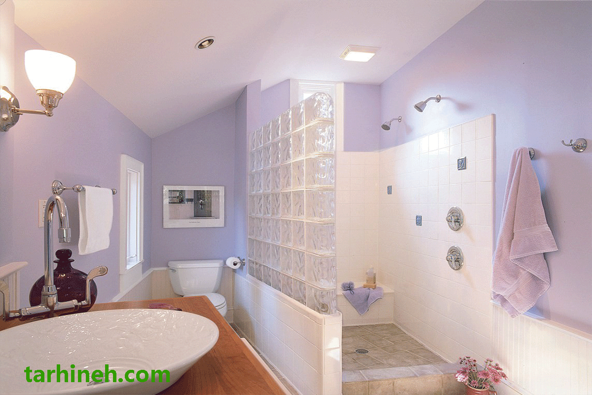 حمام رنگ پاستیلی