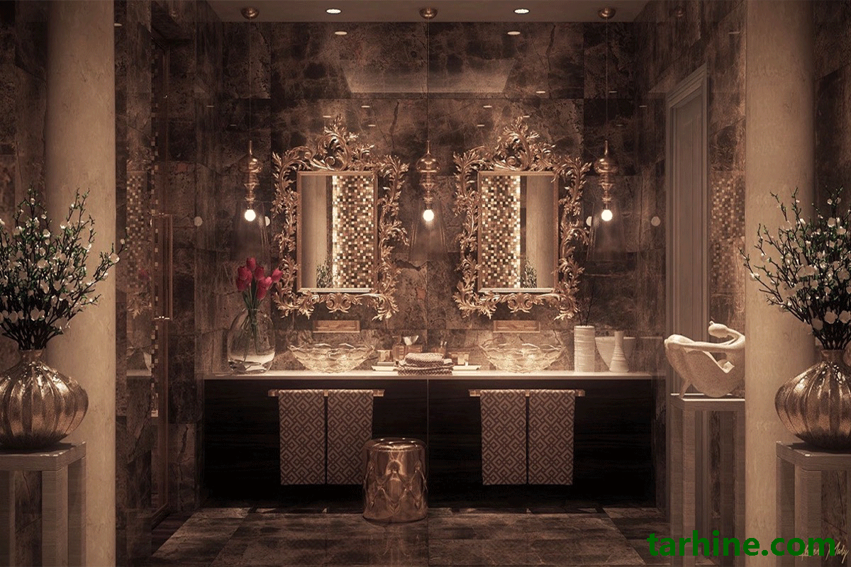 وسایل تزیینی در حمام