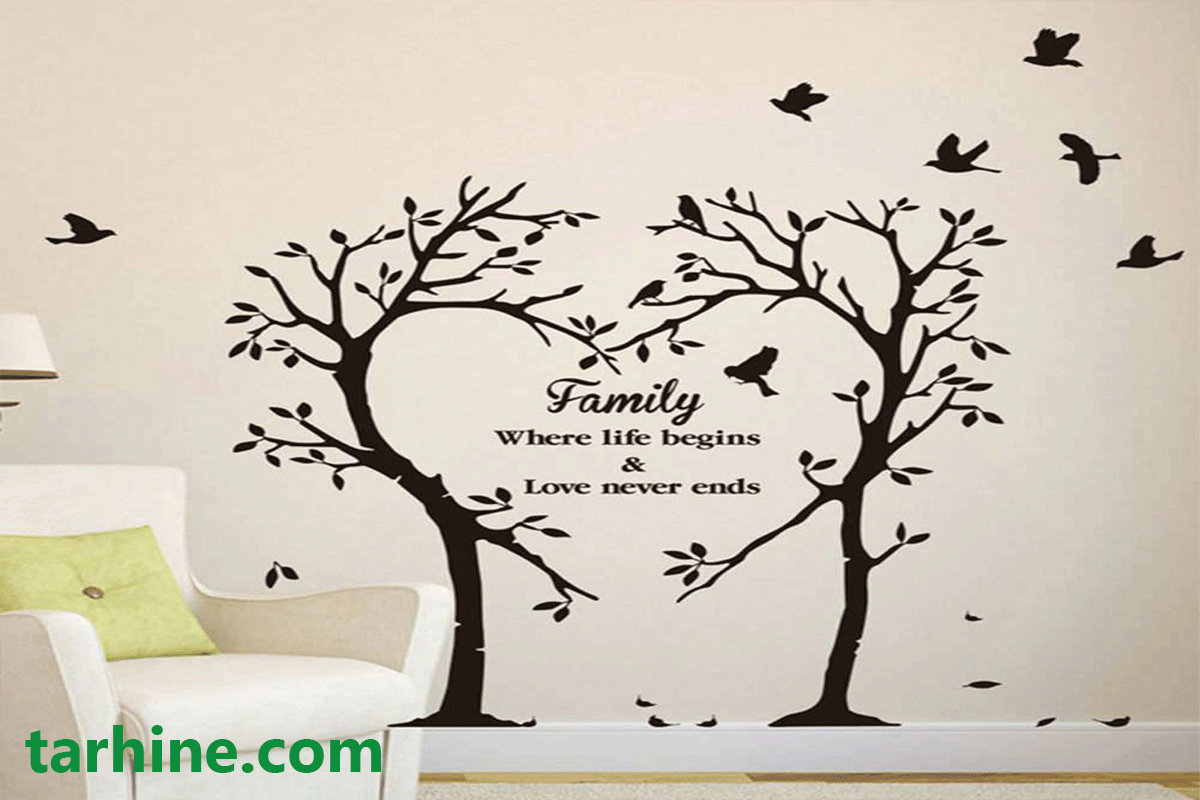 استیکر اتاق پذیرایی 