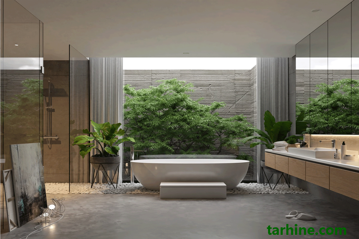 دکوراسیون حمام لوکس