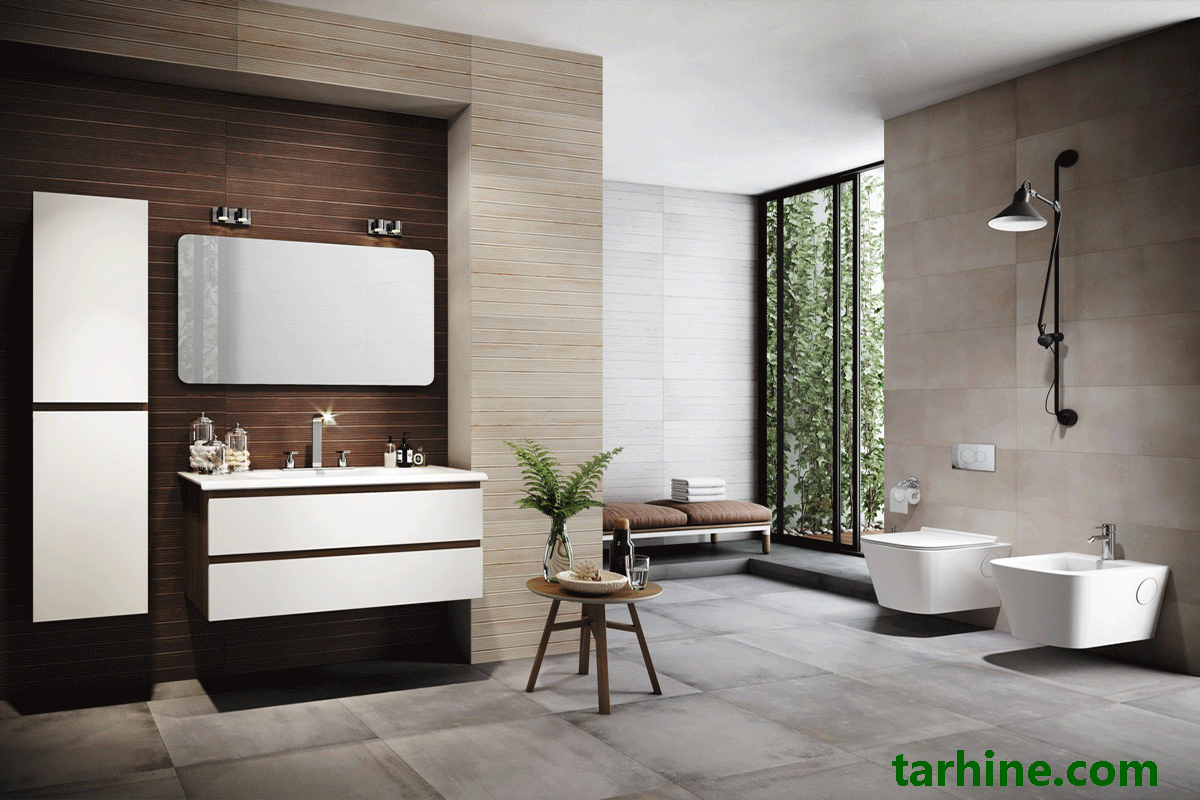 نورپردازی حمام لوکس