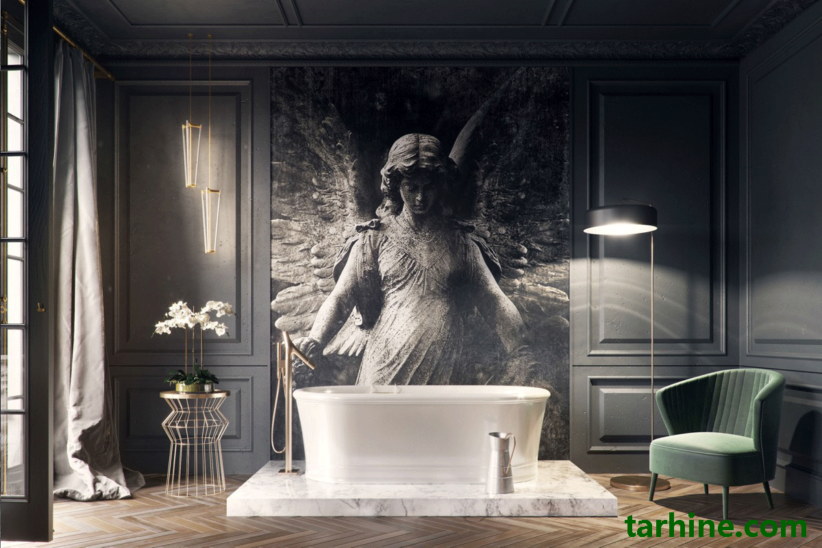 تصاویری از حمام شیک و اعیانی