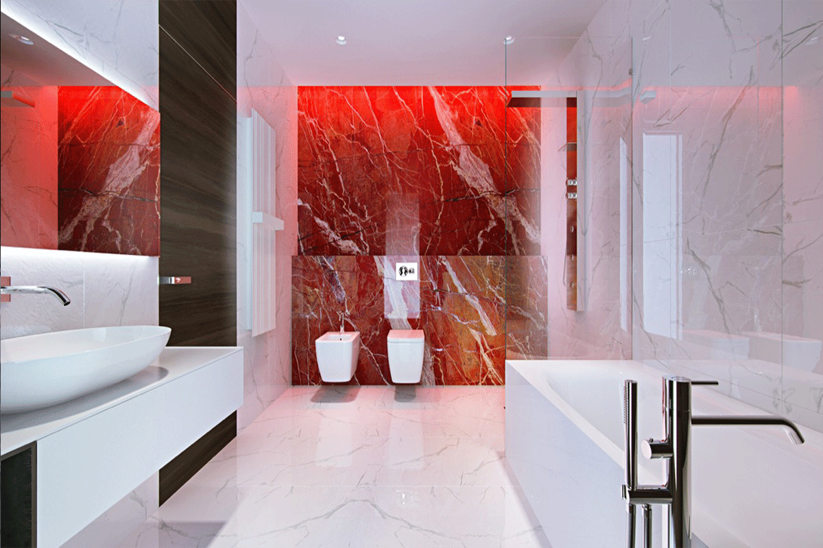 سرویس بهداشتی قرمز