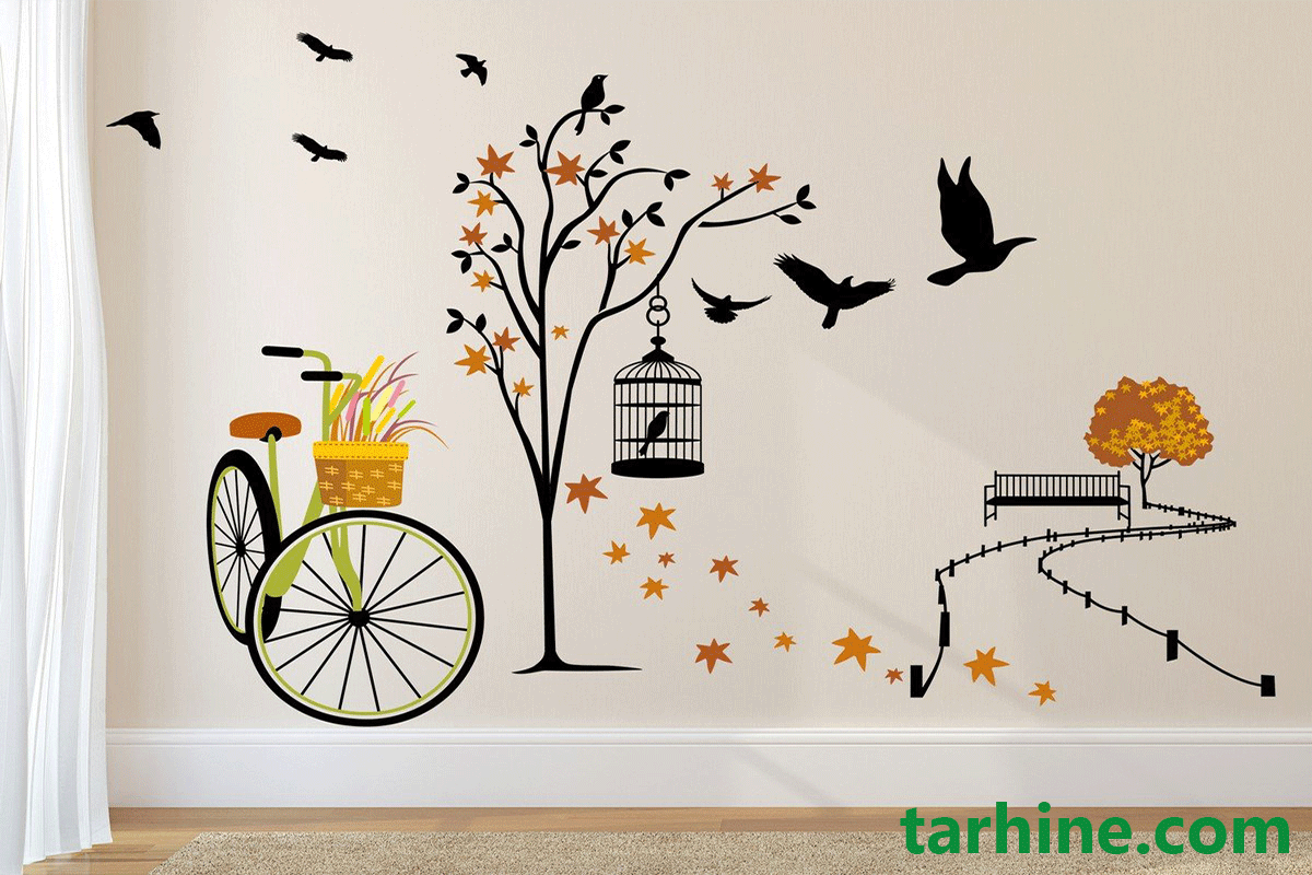 استیکر دیواری