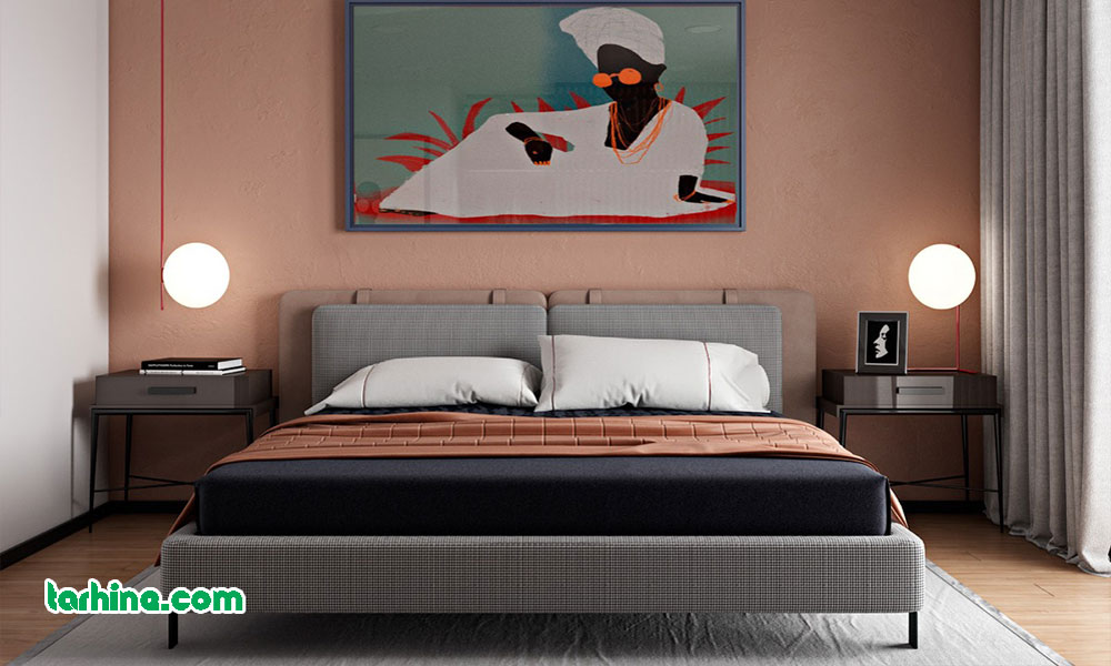 طرح سیاه و صورتی