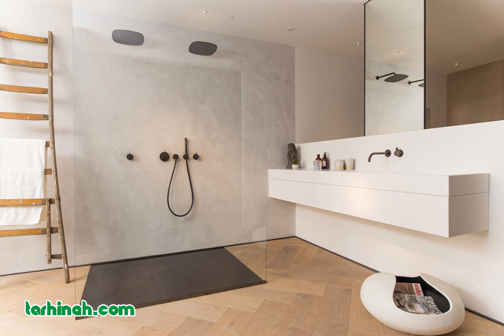 طرح حمام طبیعی