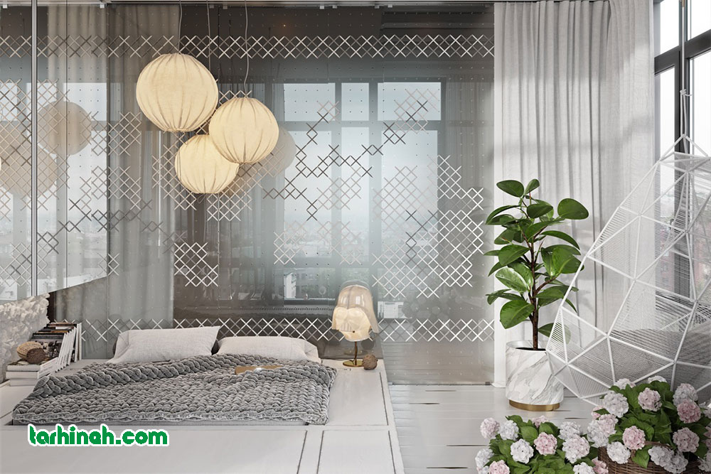 طراحی اتاق خواب رومانتیک