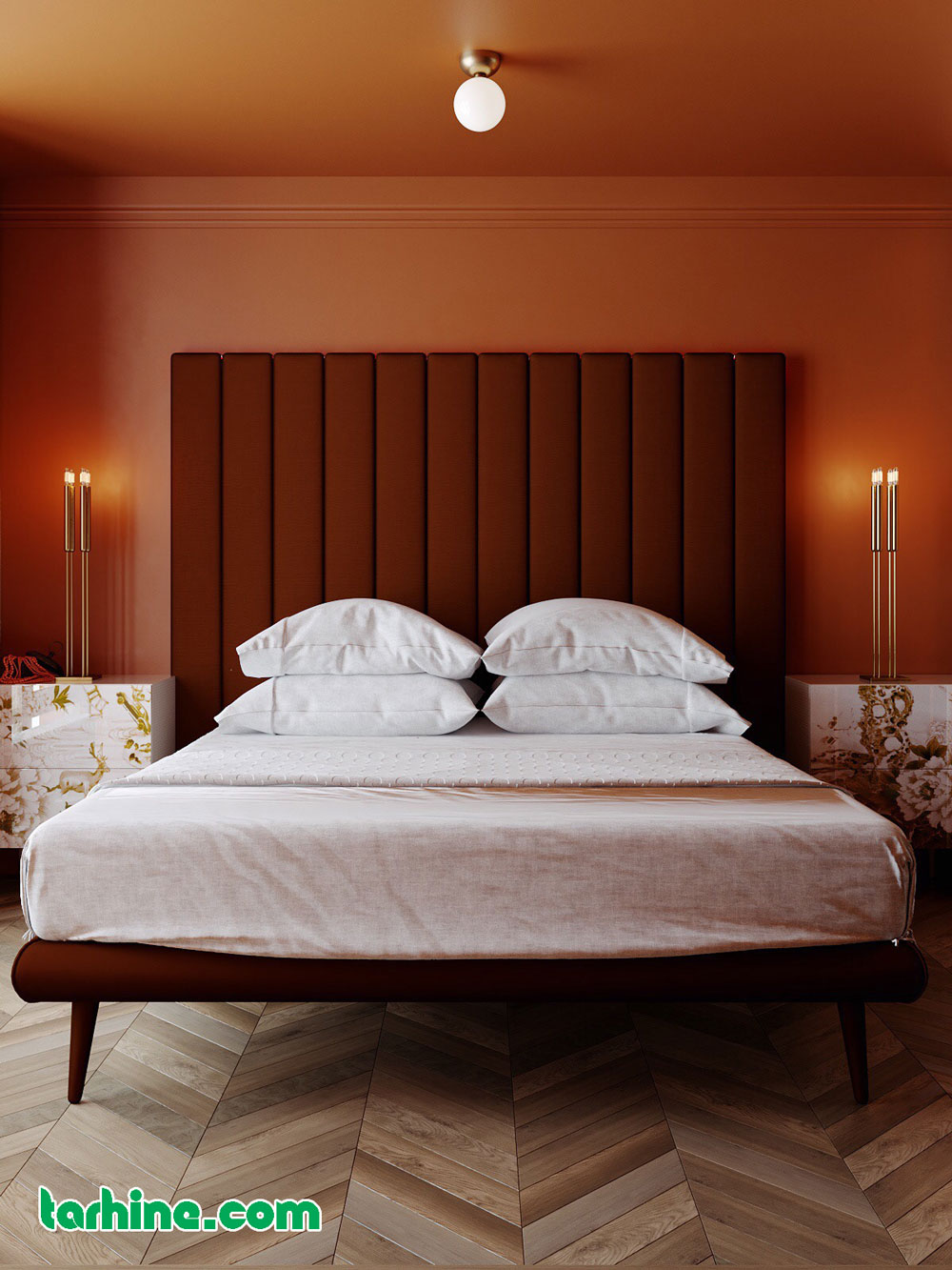 اتاق خواب قرمز