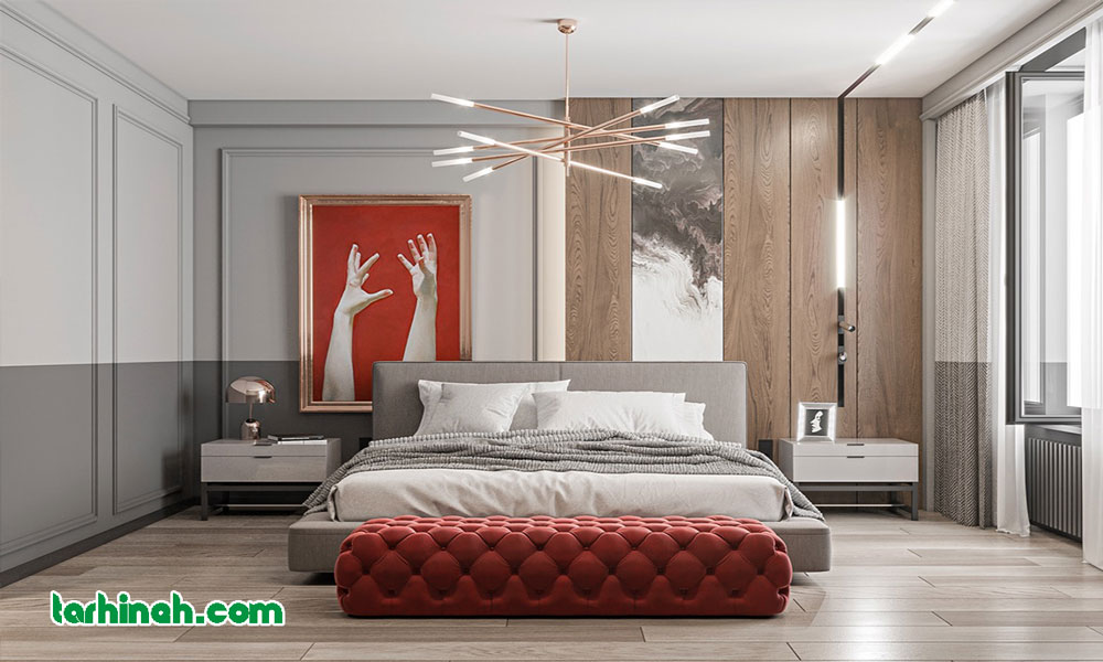 تم اتاق خواب قرمز