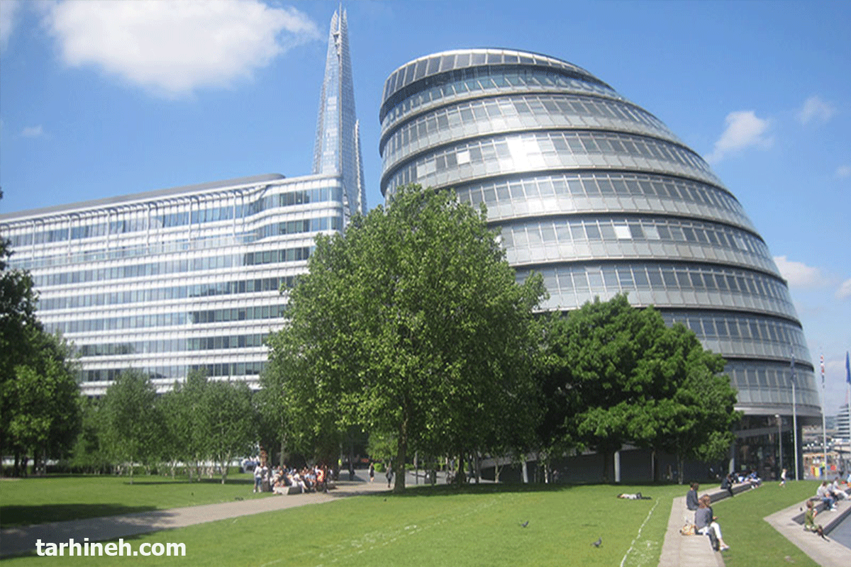 فضای سبز تالار