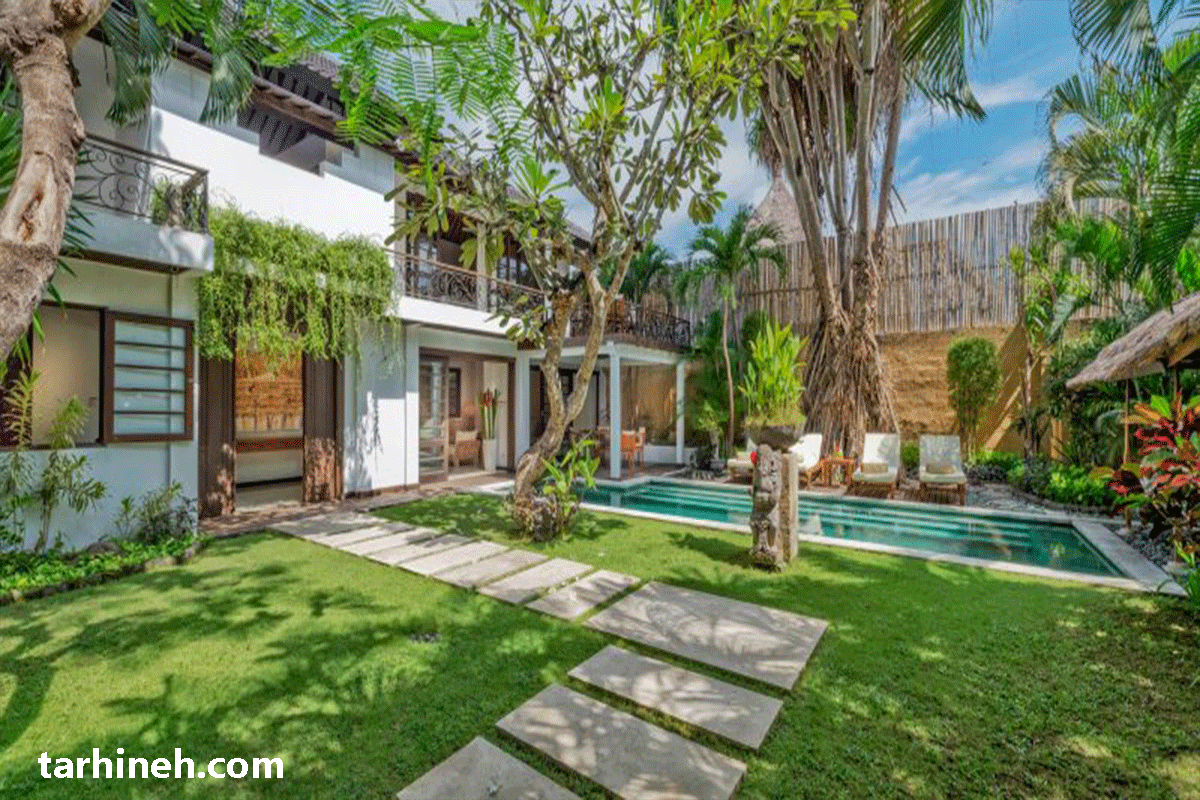 محوطه سازی باغ ویلا 