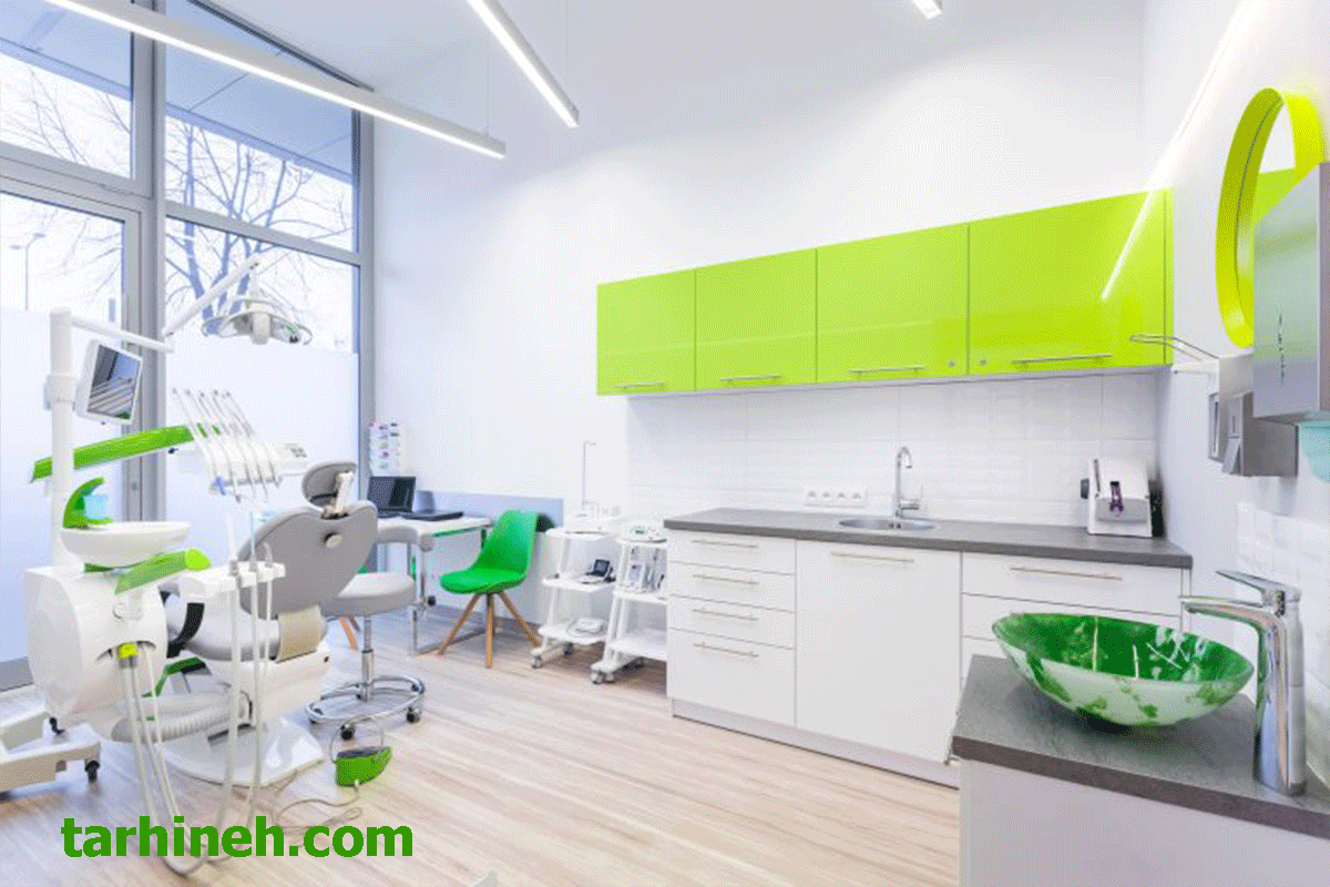 رنگ در مطب دندانپزشکی