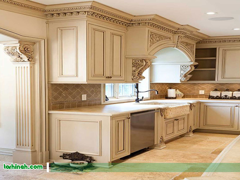طرح کابینت آشپزخانه لوکس