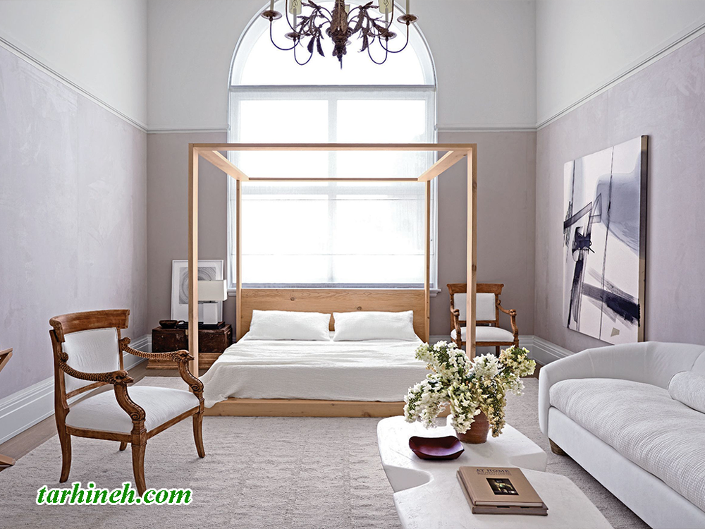 طراحی اتاق خواب ویلا