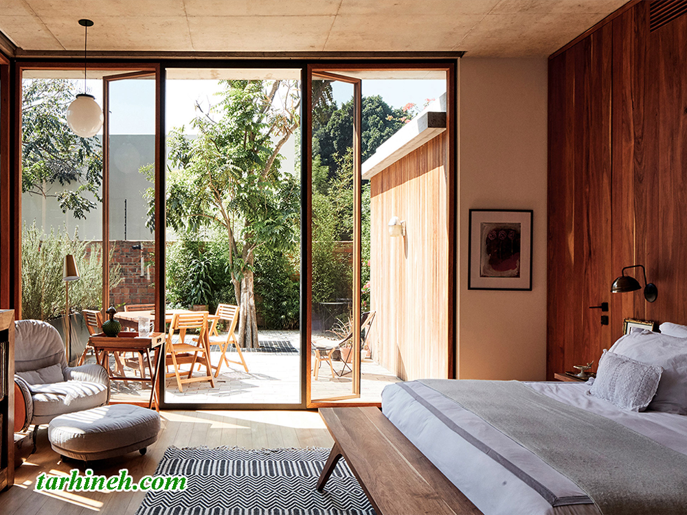 طراحی اتاق خواب ویلا