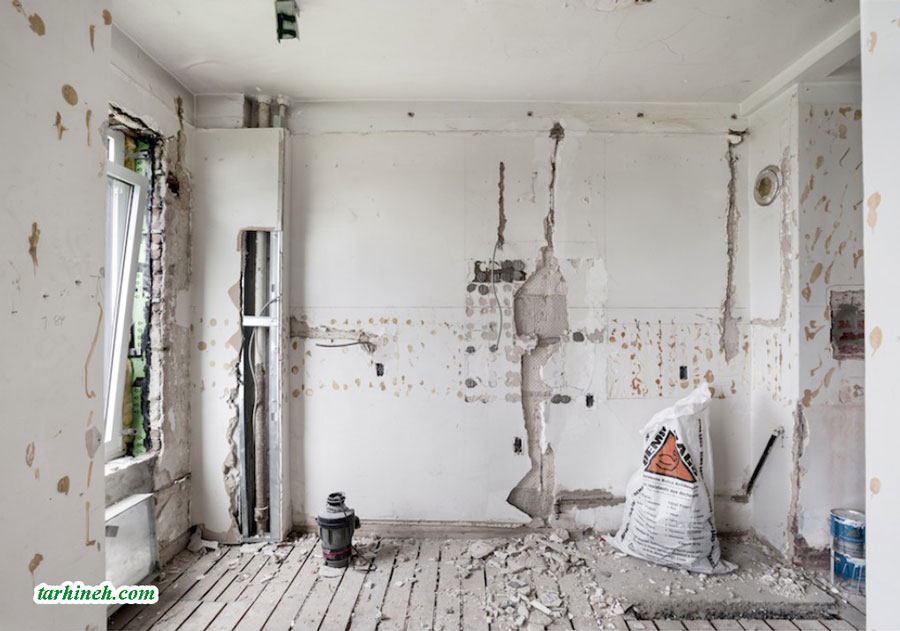 بازسازی آپارتمان کوچک