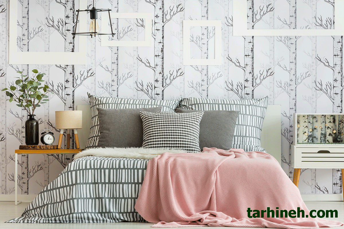 طرح کاغذ دیواری اتاق خواب