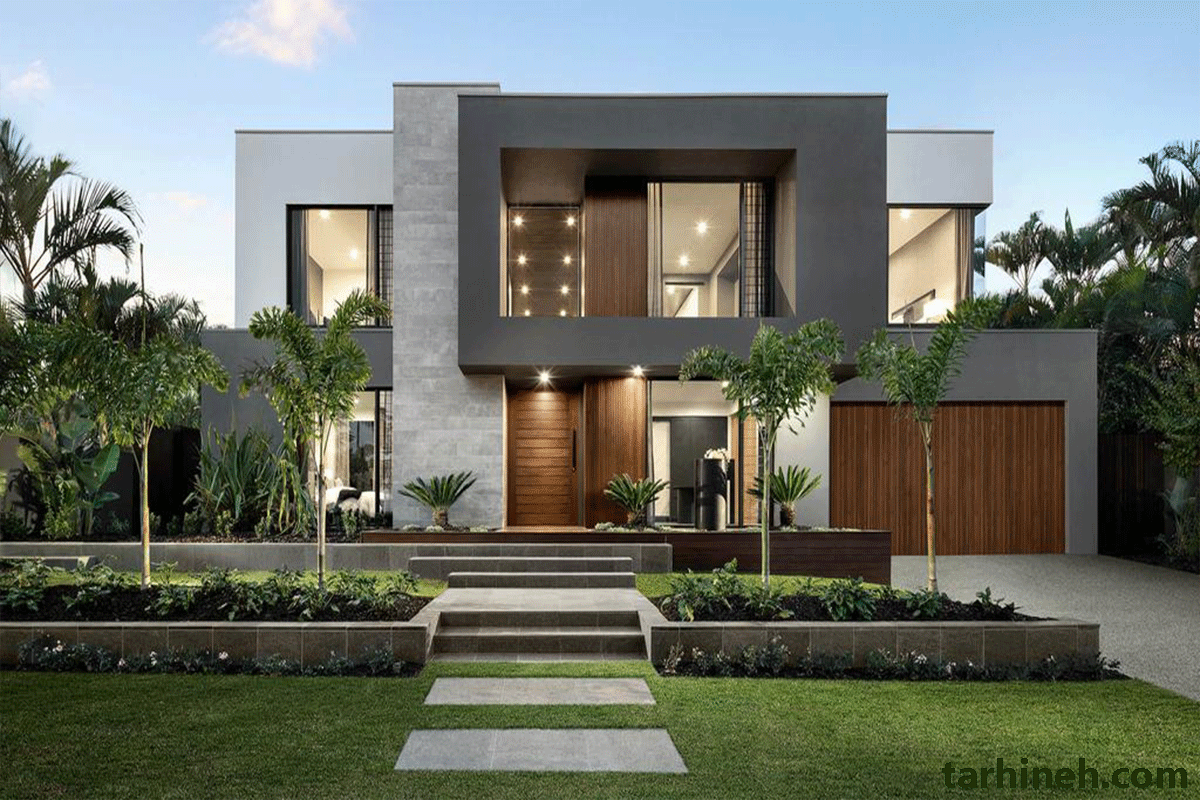 ساخت ویلا در باغ