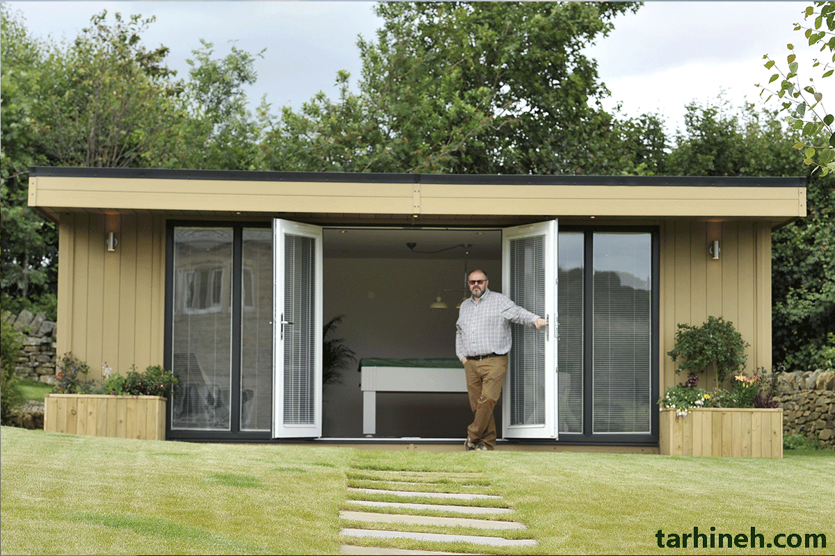 ساخت ویلا در باغ