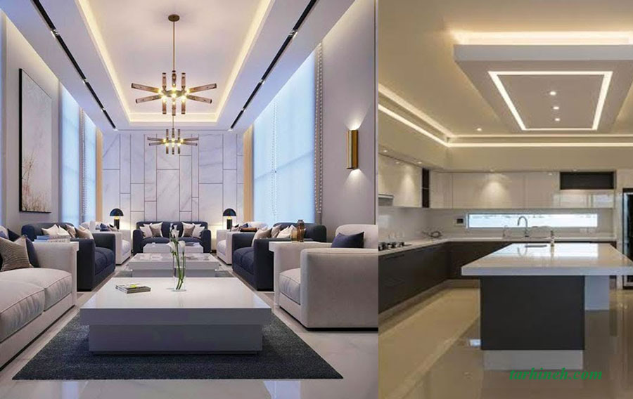 نمونه طرح سقف کاذب