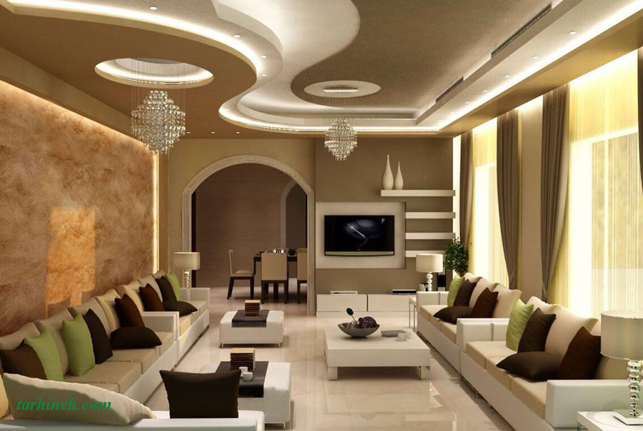 نمونه طرح سقف کاذب